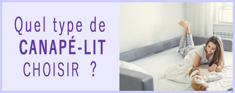 comemnt choisir un canapé lit