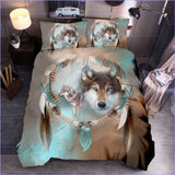 Housse de Couette Attrape Rêve Loup - couettedouillette