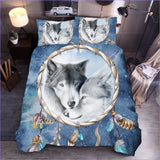 Housse de Couette Attrape Rêve Loup - couettedouillette