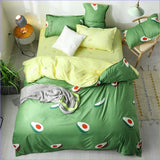 Housse de Couette Avocats Bicolores - couettedouillette