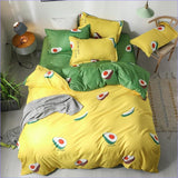 Housse de Couette Avocats Bicolores - couettedouillette