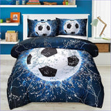 Housse de Couette Ballon de Foot - couettedouillette