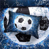 Housse de Couette Ballon de Foot - couettedouillette