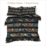 Housse de Couette Boheme Chic Frise Aztèque -