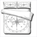 Housse de couette Boussole - couettedouillette