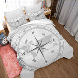 Housse de couette Boussole - couettedouillette