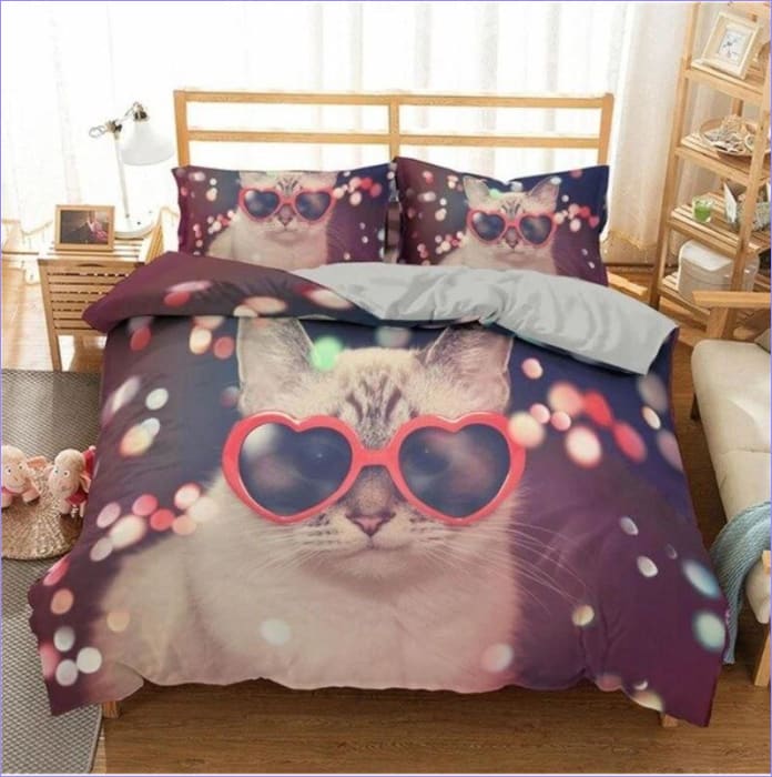 Housse de Couette Chat - Glamour | Couettedouillette.com