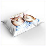 Housse de Couette Chat - I love you - couettedouillette