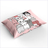 Housse de Couette Chats en famille - couettedouillette