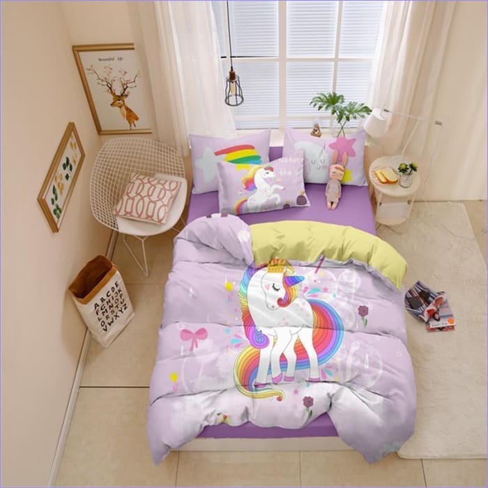 Housse de Couette Licorne défilé Glamour | Couettedouillette.com