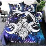 Housse de Couette Loup - Galaxie - couettedouillette