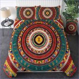 Housse de Couette Mandala Aztèque - couettedouillette