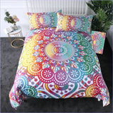 Housse de Couette Mandala Indien Multicolore -