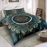 Housse de Couette Mandala - Nénuphar - couettedouillette