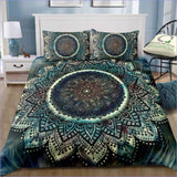 Housse de Couette Mandala - Nénuphar - couettedouillette