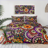 Housse de Couette Mandala Psychédélique - couettedouillette