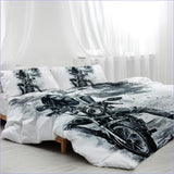 Housse de Couette Moto - Motarde - couettedouillette