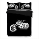 Housse de Couette Noire et Blanche - couettedouillette