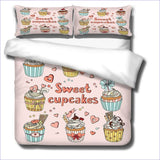 Housse de Couette Originale - Cupcake - couettedouillette