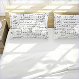 Housse de Couette Originale - Équations - couettedouillette