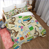 Housse de Couette Originale - Petit Scientifique -