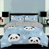 Housse de Couette Panda 2 personnes | Couettedouillette