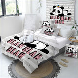 Housse de Couette Panda - Blah Blah - couettedouillette
