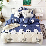 Housse de Couette Panda Bleue - couettedouillette