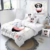 Housse de Couette Panda - Danse! couettedouillette