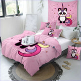 Housse de Couette Panda - Licorne - couettedouillette