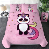 Housse de Couette Panda - Licorne - couettedouillette