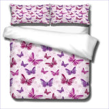 Housse de Couette Papillon Fille - couettedouillette