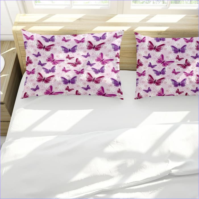 Papillon Housse De Couette Fille 1 Personne avec Fermeture Éclair Housse  Couette 155 X 220 Cm + 2 Taies d'oreiller 50X75Cm Impression Numérique 3D  Microfibre Linge De Lit - Boutique en ligne 100% fiable.