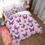 Housse de Couette Papillon Fille - couettedouillette