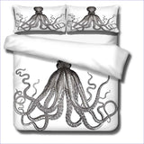 Housse de Couette Pieuvre - couettedouillette