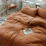 Housse de Couette Terracotta - Tendance - couettedouillette