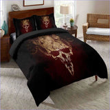 Housse de Couette Tête de Mort Ghost - couettedouillette