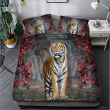 Housse de Couette Tigre a trier - couettedouillette