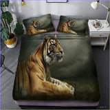 Housse de Couette Tigre a trier - couettedouillette