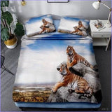 Housse de Couette Tigre a trier - couettedouillette