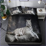 Housse de Couette Tigre a trier - couettedouillette