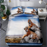 Housse de Couette Tigre a trier - couettedouillette