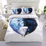 Housse de Couette Tigre Rivalité Bestiale -