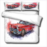 Housse de Couette Voiture - Rétro - couettedouillette