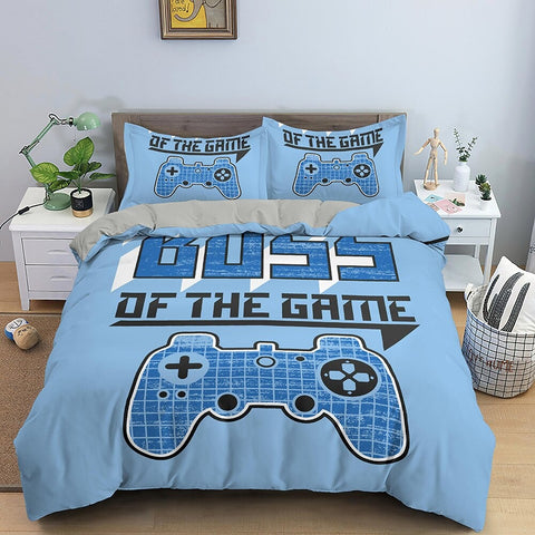 Housse de Couette Gamer - Boss of the Game