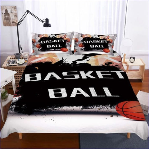 Housse De Couette Basket-Ball NBA Chicago Bulls et Taies D'oreiller - 100%  Coton - Rouge - Kiabi - 39.90€