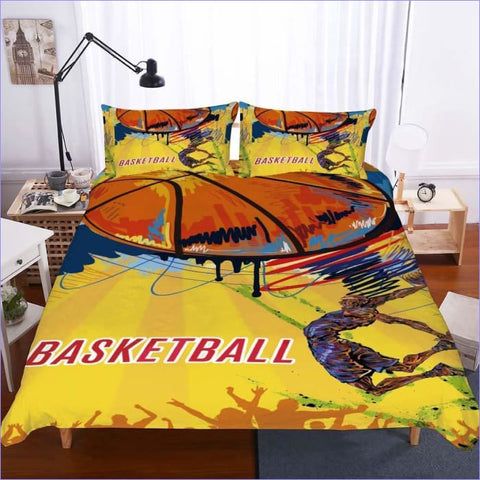 Housse De Couette Basket-Ball NBA Chicago Bulls et Taies D'oreiller - 100%  Coton - Rouge - Kiabi - 39.90€