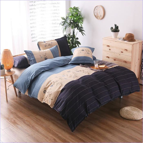 Housse de couette, flanelle coton, Clara - Bleu ardoise - 240 x 220 cm Housse de couette, flanelle coton, Clara - Bleu ardoise - 240 x 220 cm