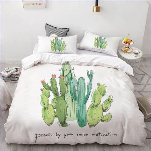 Housse de Couette Cactus - Motivation - couettedouillette