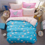 Housse de Couette Enfants Avion en papier - 